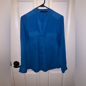 ⭐️4/$20 BUNDLE ITEM⭐️Harve Bernard Blue Button Down